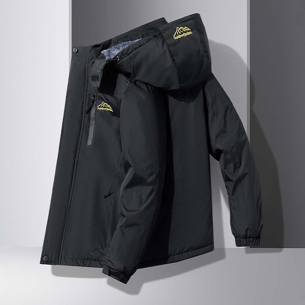 Neue winterliche Herren-Samtverdickungsjacke