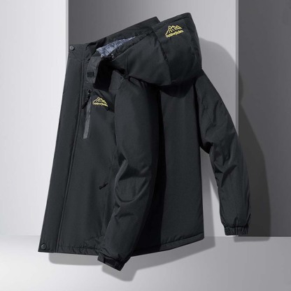  Neue winterliche Herren-Samtverdickungsjacke