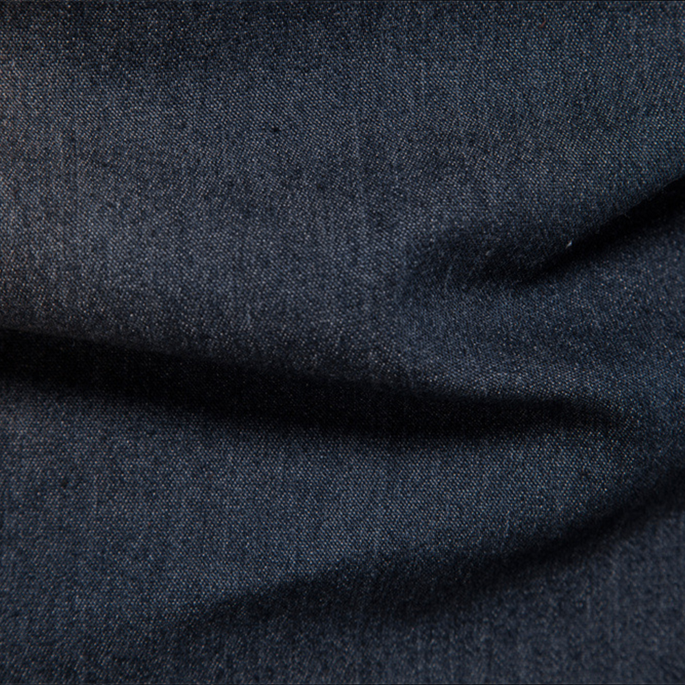 THERLING Klassisches, lässiges Jeanshemd für Herren mit langen Ärmeln
