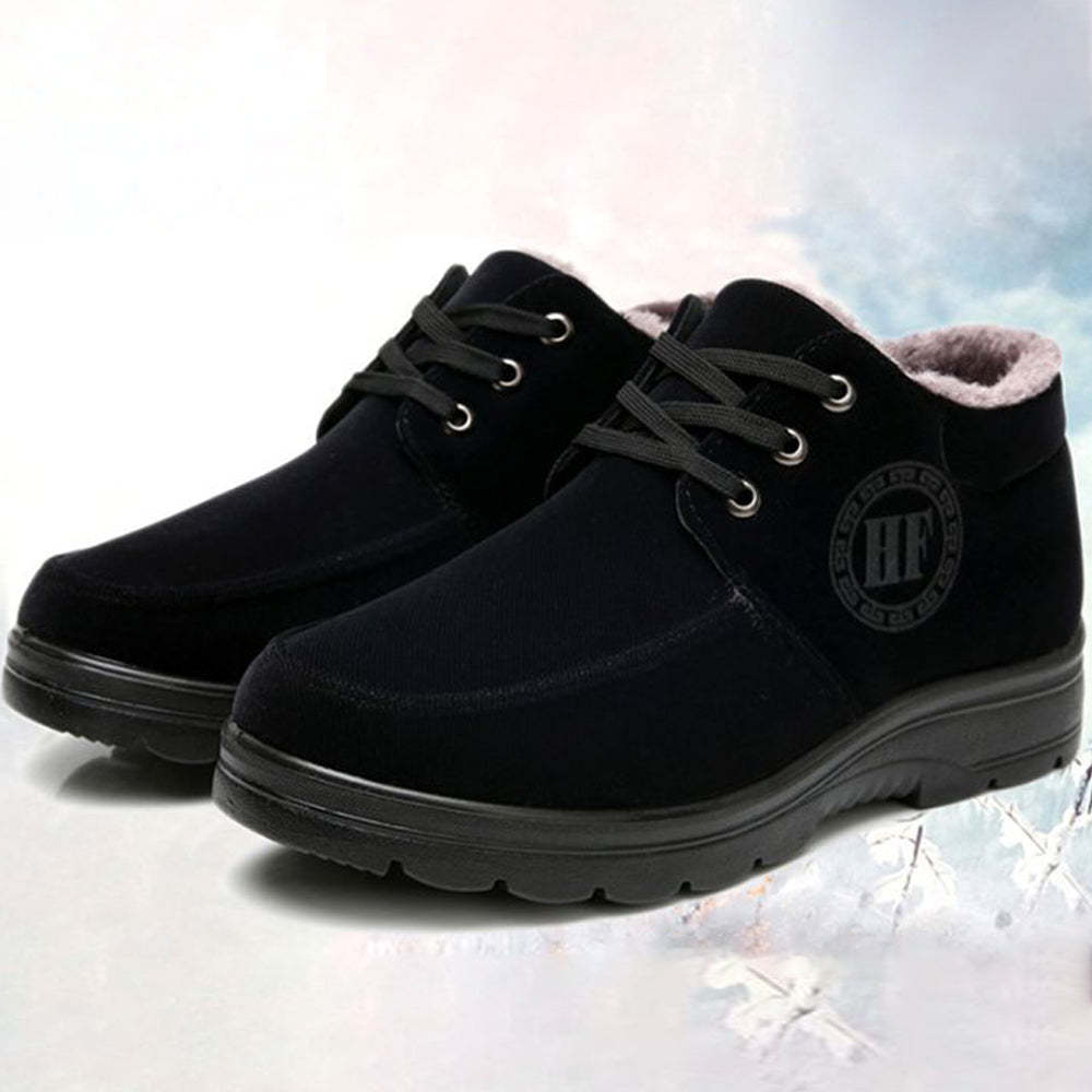 Herren-Winterfleece-Schuhe aus rutschfester, warmer Baumwolle