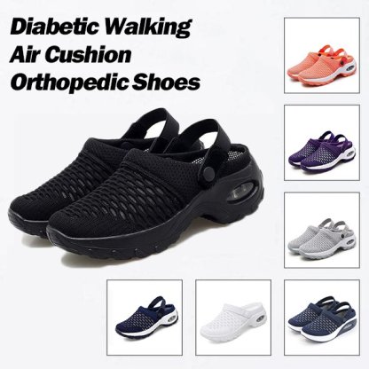 HEUTE 70 % RABATT- Orthopädische Slip-On-Schuhe mit Luftkissen für Diabetiker