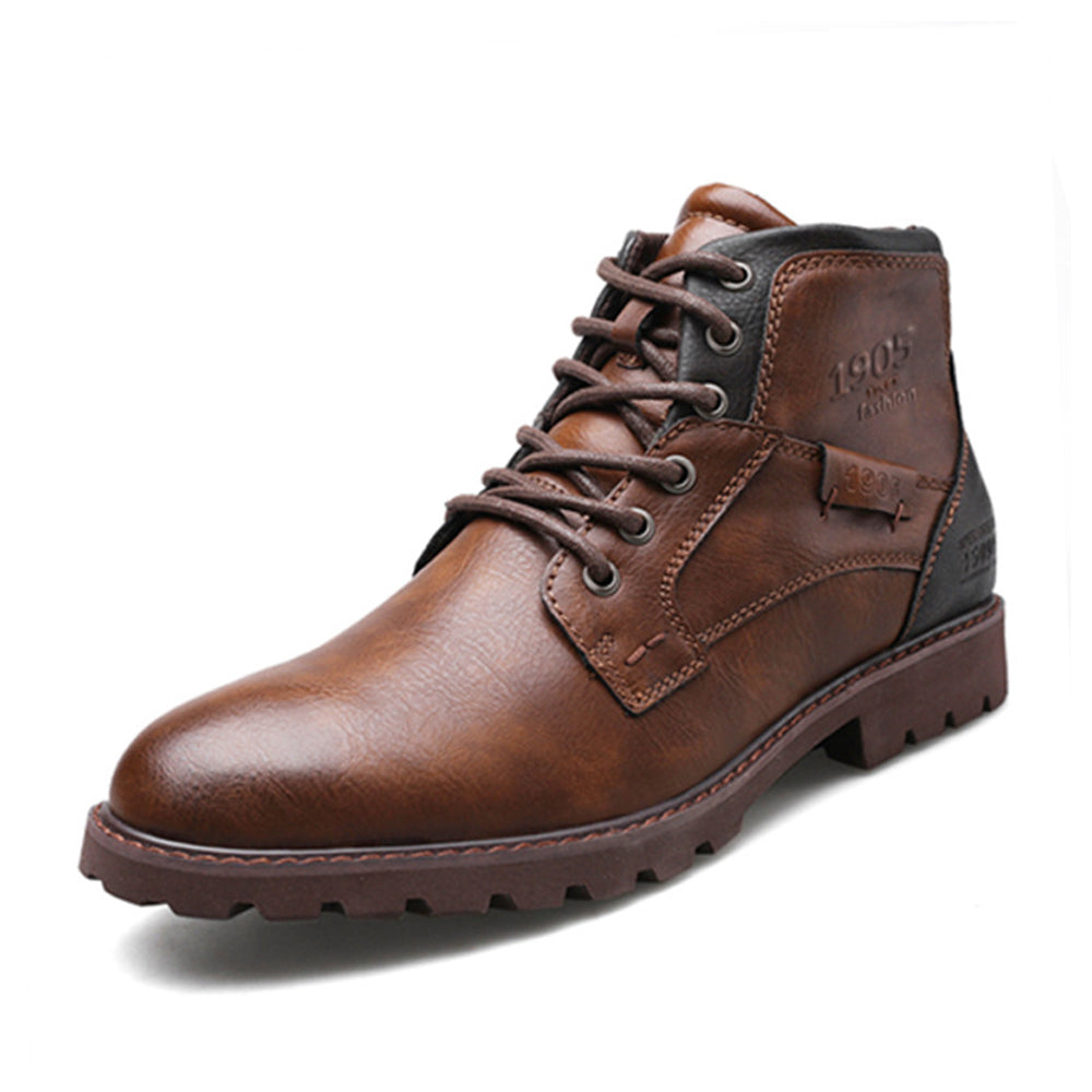 Herbst Winter Herren Retro warme Stiefel