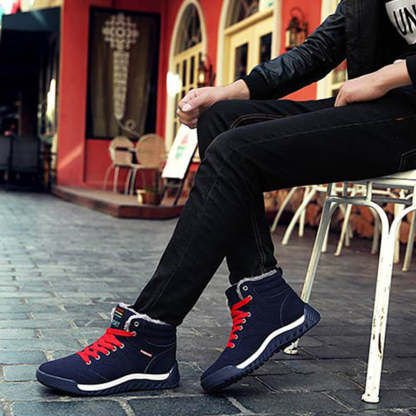 Neue Winter-High-Top-Fleece-warme Baumwollschuhe