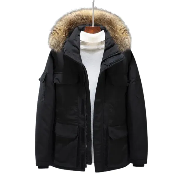 Park Jacket mit Fellkragen
