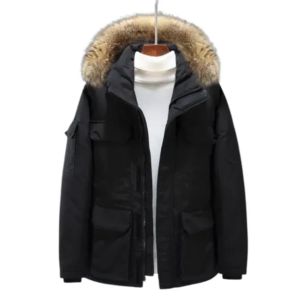 Park Jacket mit Fellkragen