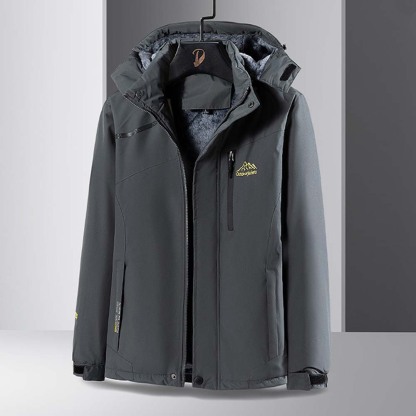  Neue winterliche Herren-Samtverdickungsjacke