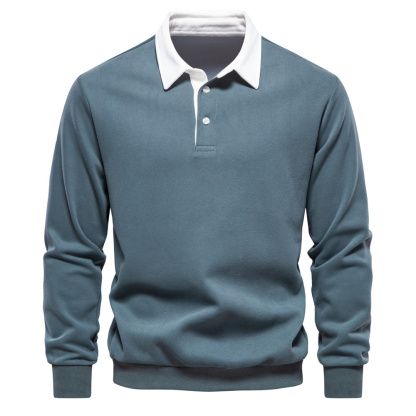 Therling™ Neues Langarm-Revers-Poloshirt für Herren