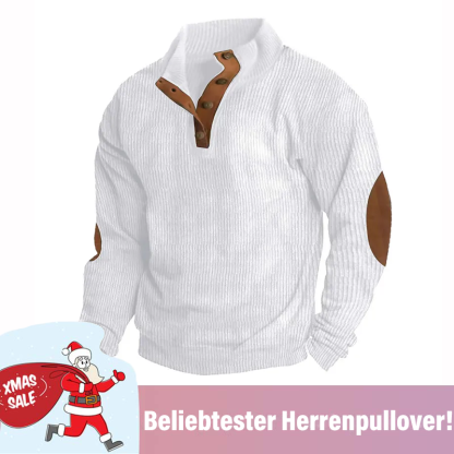 🔥 Weihnachtsangebote-Letzten Tag Rabtatt 🔥 Langärmliges Outdoor Sweatshirt mit Stehkragen für Herren