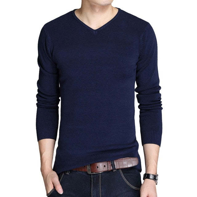 Therling Rollkragenpullover mit Slim Fit für Herren