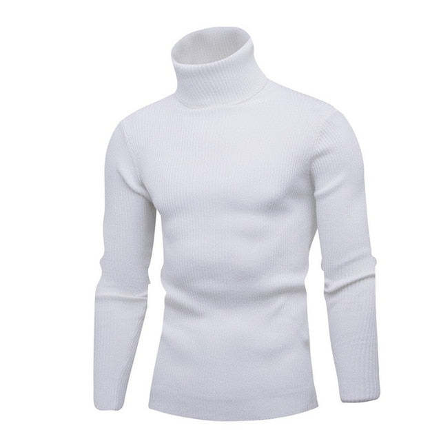 Therling Rollkragenpullover mit Slim Fit für Herren