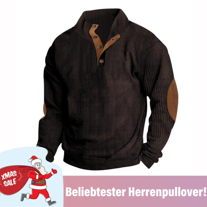 🔥 Weihnachtsangebote-Letzten Tag Rabtatt 🔥 Langärmliges Outdoor Sweatshirt mit Stehkragen für Herren