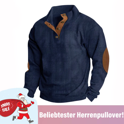 🔥 Weihnachtsangebote-Letzten Tag Rabtatt 🔥 Langärmliges Outdoor Sweatshirt mit Stehkragen für Herren