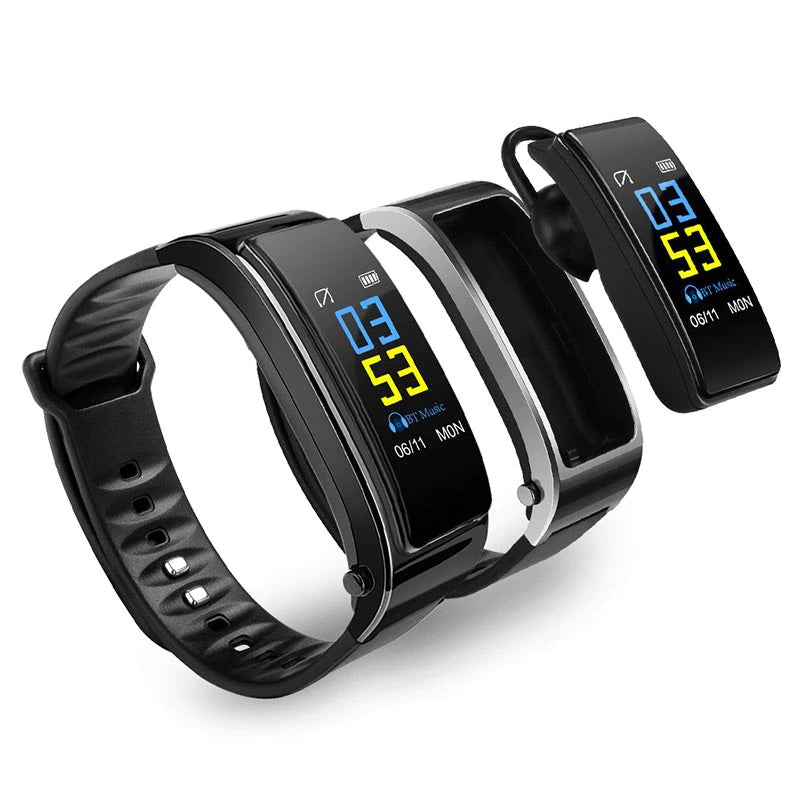 Weatsde™ 2-in-1 Smart Watch Armband mit Bluetooth-Kopfhörern