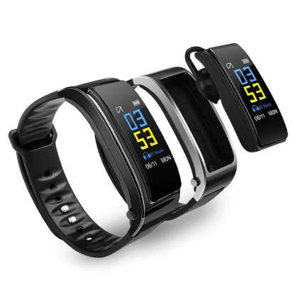 Weatsde™ 2-in-1 Smart Watch Armband mit Bluetooth-Kopfhörern