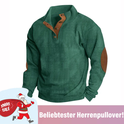 🔥 Weihnachtsangebote-Letzten Tag Rabtatt 🔥 Langärmliges Outdoor Sweatshirt mit Stehkragen für Herren