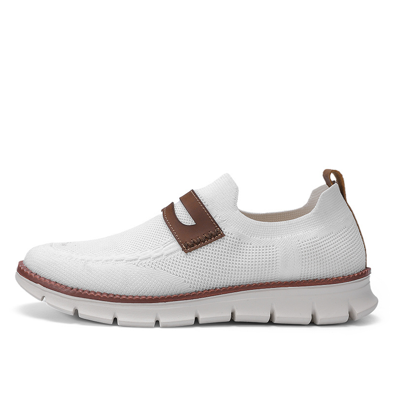 Men's Lace Up Oxford Shoes,Casual Mesh Walking Shoes Comfortable Sneakers