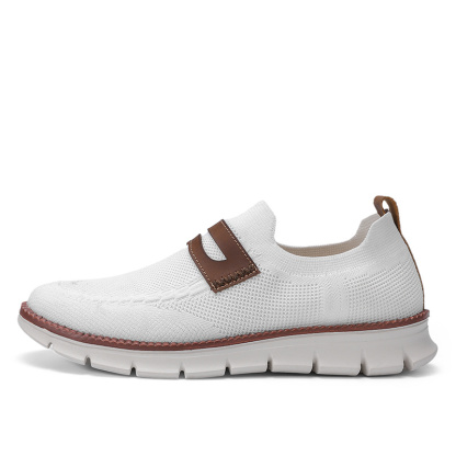 Men's Lace Up Oxford Shoes,Casual Mesh Walking Shoes Comfortable Sneakers