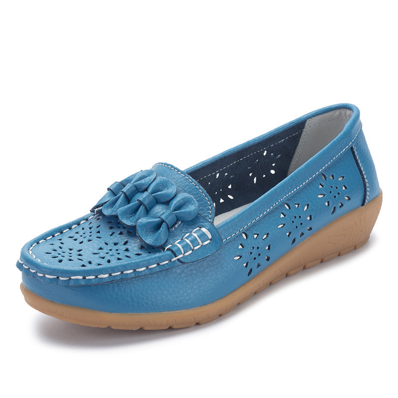 2023 NEW - Women's Breathable Leather Loafers