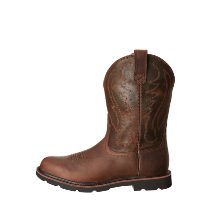 Men's Embroidery Craft Retro Martin Boots