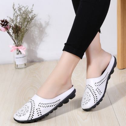 Summer Casual All-match Hollow Slippers