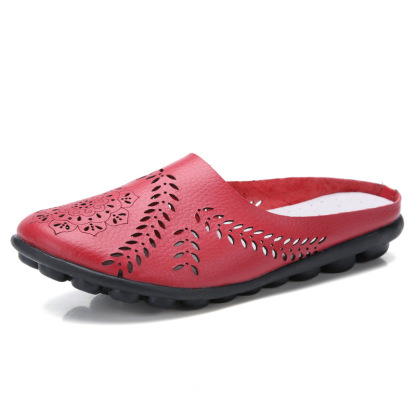 Summer Casual All-match Hollow Slippers