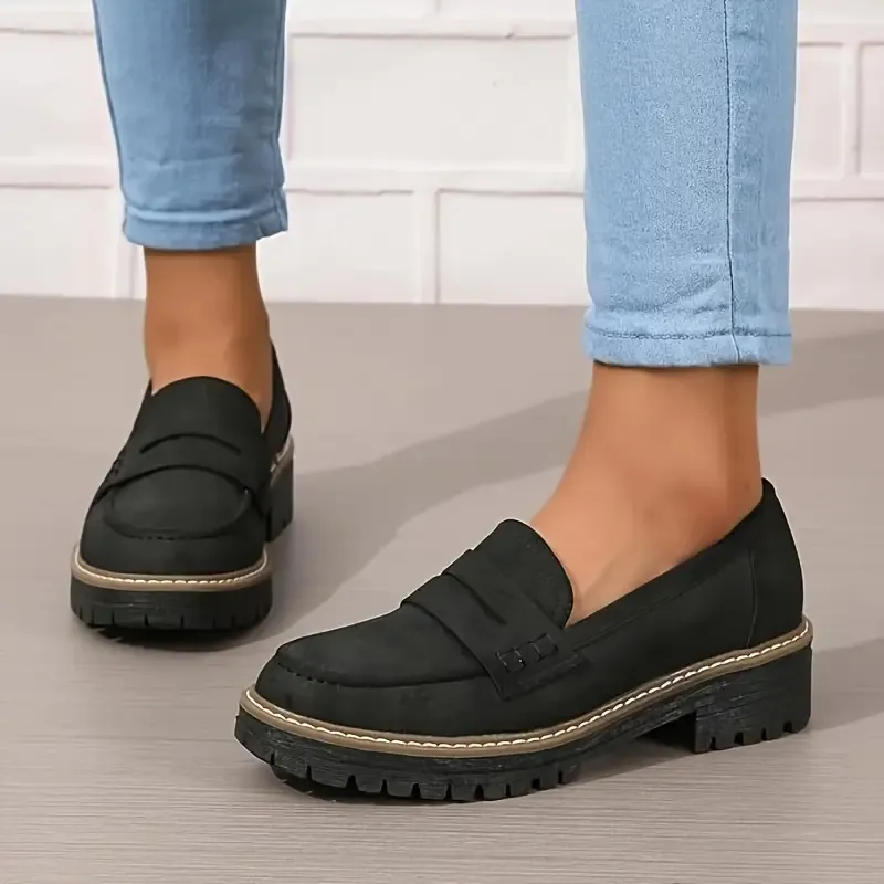 Orthoture-Orthopedic Platform Loafers