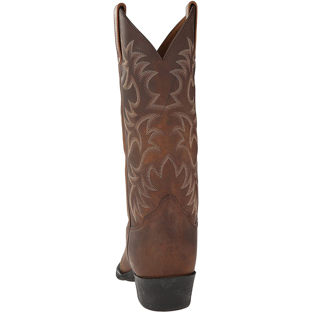 Men's Embroidered High Boots