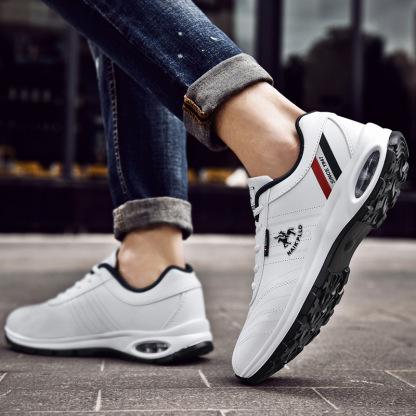 Men's Good Arch Support Outdoor Breathable Walking Shoes, Comfy Orthopedic Walking Shoes