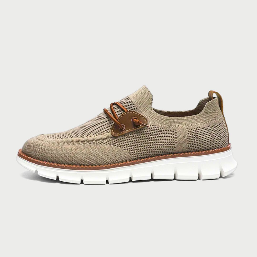 Men's Lace Up Oxford Shoes,Casual Mesh Walking Shoes Comfortable Sneakers