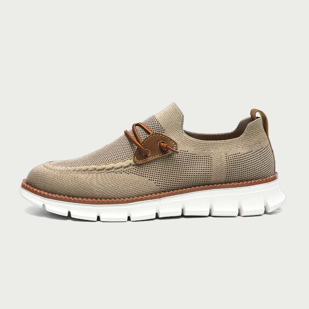 Men's Lace Up Oxford Shoes,Casual Mesh Walking Shoes Comfortable Sneakers