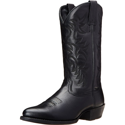 Men's Embroidered High Boots