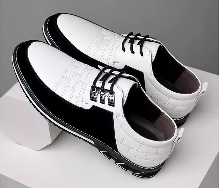 🔥Hot Sale🎁—70% OFF 🎉Men Splicing Non Slip Business Casual Comfortable Leather Oxfords