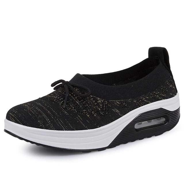 🔥Summer Top Sale🔥Women Lightweight Slip-on Air Cushion Orthopedic Walking Shoes