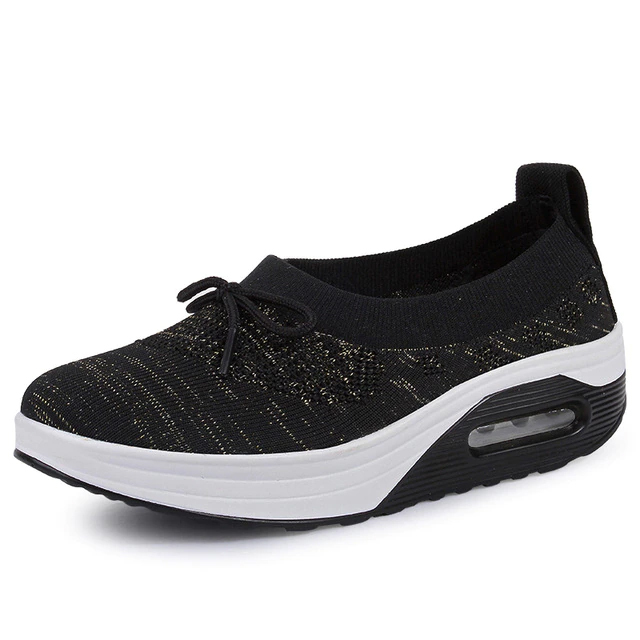 🔥Summer Top Sale🔥Women Lightweight Slip-on Air Cushion Orthopedic Walking Shoes