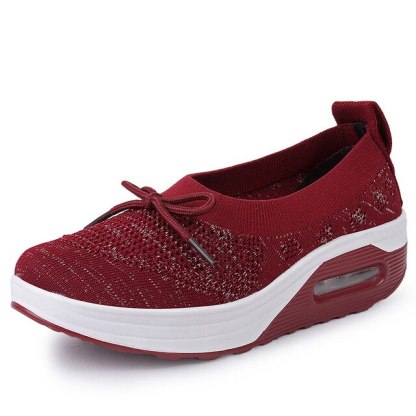 🔥Summer Top Sale🔥Women Lightweight Slip-on Air Cushion Orthopedic Walking Shoes