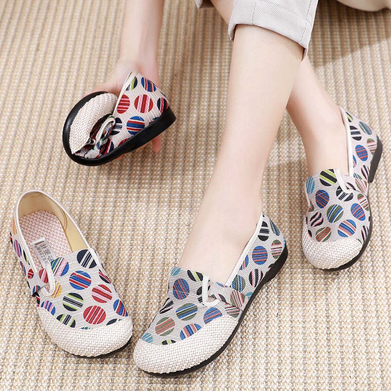Women's Breathable Linen Flat Fisherman's Shoes
