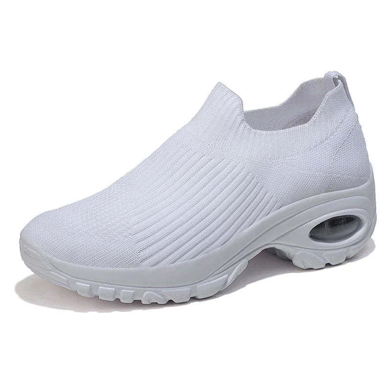 WOMEN SLIP-ON LIGHT AIR CUSHION ORTHOPEDIC SNEAKERS