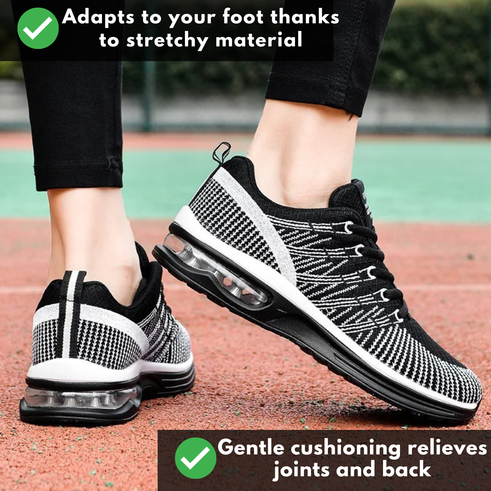 Pain-relieving women's sneaker with a professional feel - ErgoStep Pro