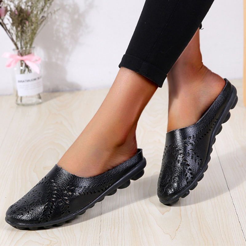Summer Casual All-match Hollow Slippers