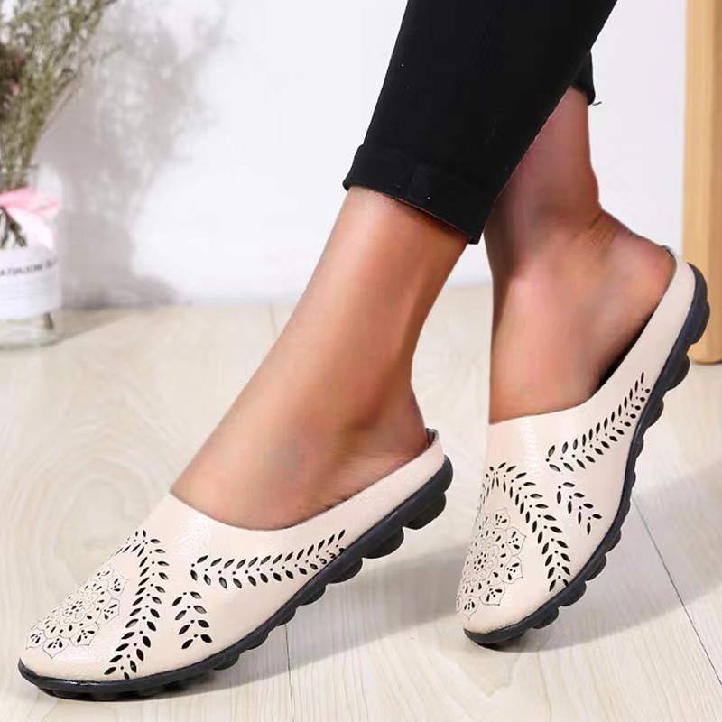 Summer Casual All-match Hollow Slippers