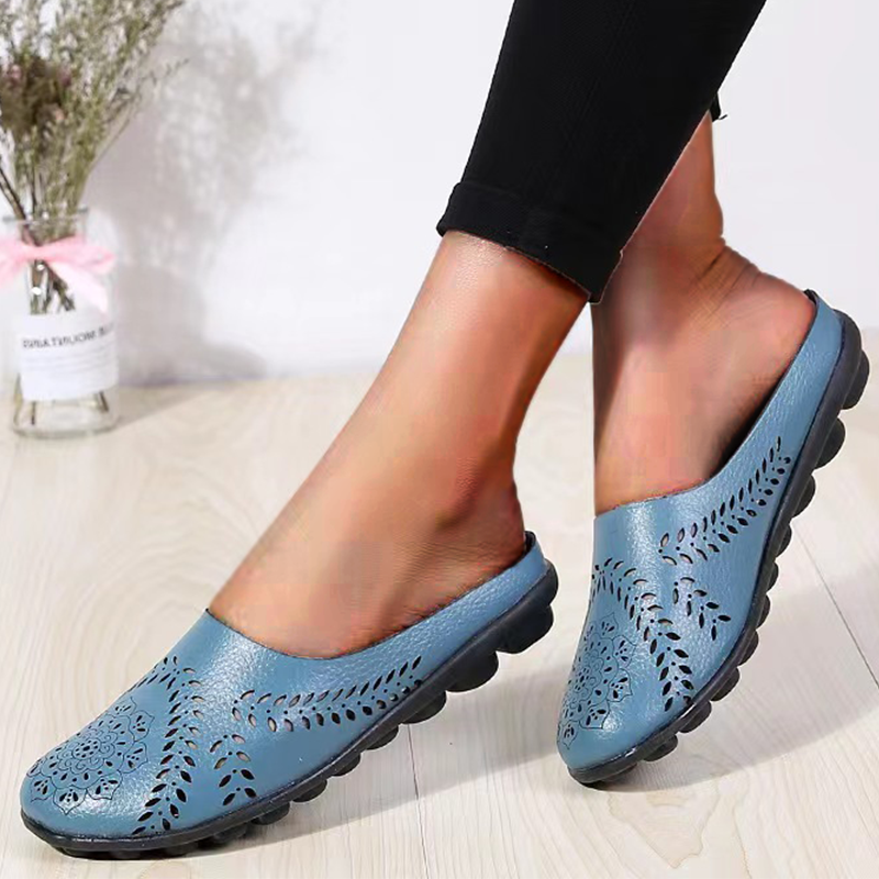 Summer Casual All-match Hollow Slippers