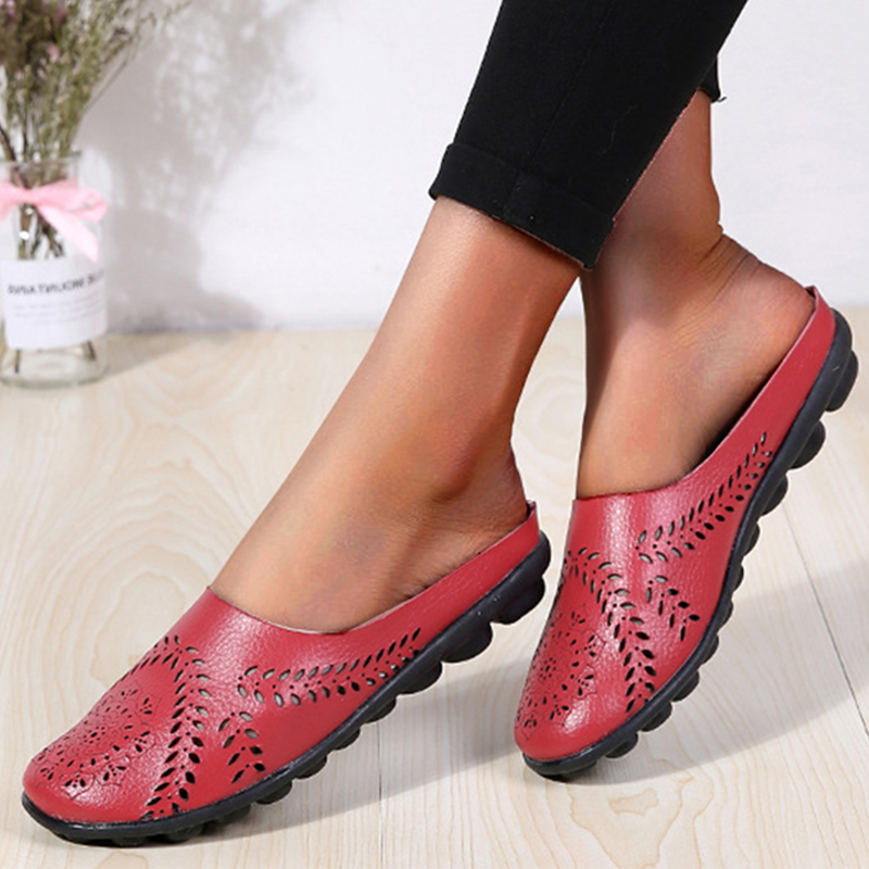 Summer Casual All-match Hollow Slippers