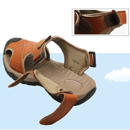MEN'S BREATHABLE COMFY CASUAL BEACH SANDALS