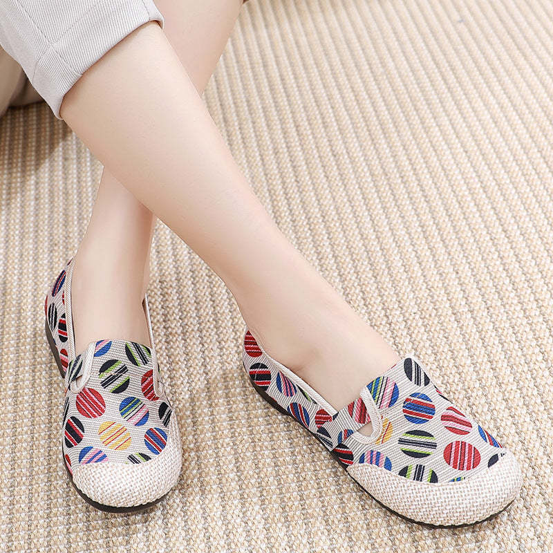 Women's Breathable Linen Flat Fisherman's Shoes