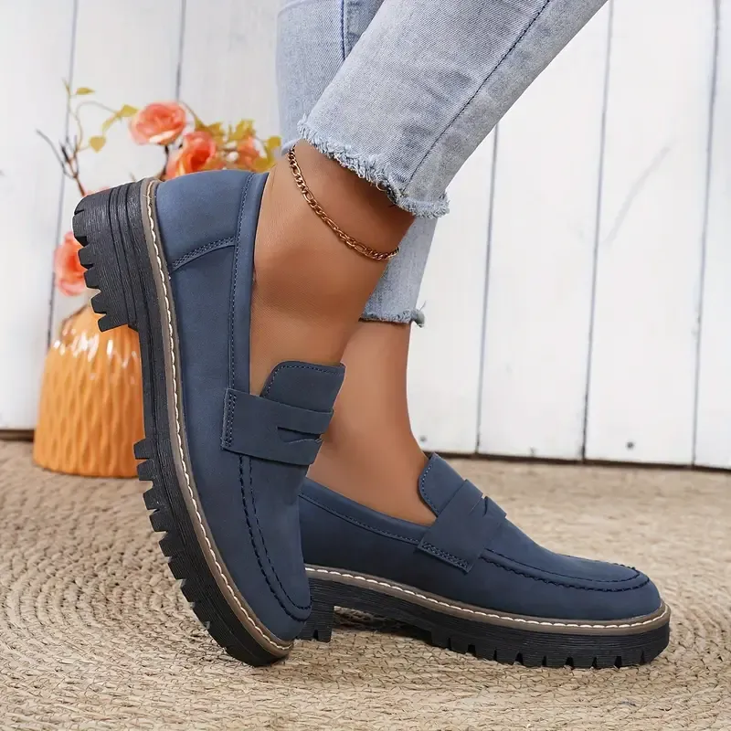 Orthoture-Orthopedic Platform Loafers