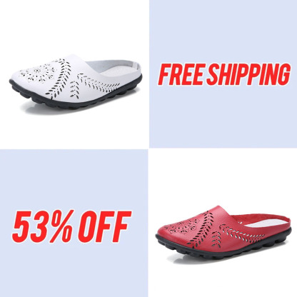 Summer Casual All-match Hollow Slippers