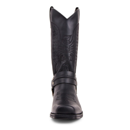 MEN'S BUCKLE CAVED COWBOY BOOTS