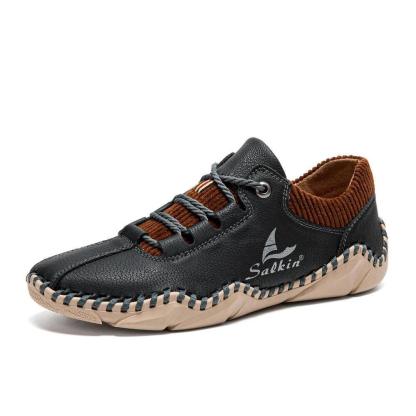 🔥On This Week Sale 70% OFF🔥Men's Handmade Leather Orthopedic Shoes - Improve Posture and Get Rid of Painless Walking & Driving