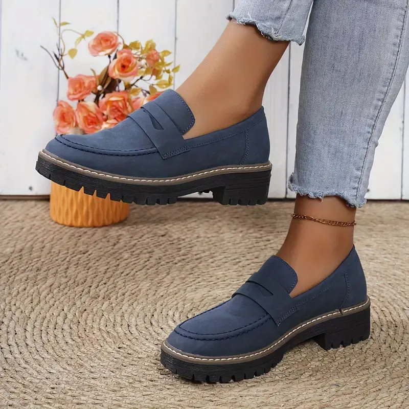 Orthoture-Orthopedic Platform Loafers