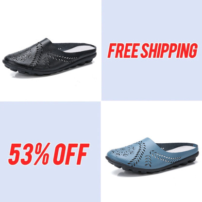 Summer Casual All-match Hollow Slippers